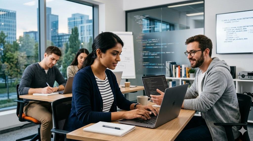 SAP ABAP Course in Marathahalli Bangalore | Fees, Syllabus & Placement Students attending SAP ABAP Course with hands-on coding practice.