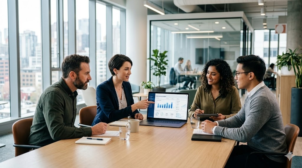SAP HR HANA Course in Marathahalli, Bangalore | SAP Institute Professionals attending SAP HR HANA Course in a business training session.